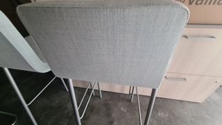 Sgabello bar Steelcase Palm - Grigio