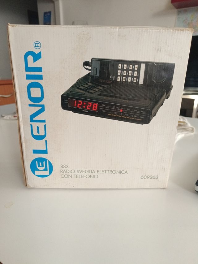 LENOIR 833 Radio Sveglia Telefono