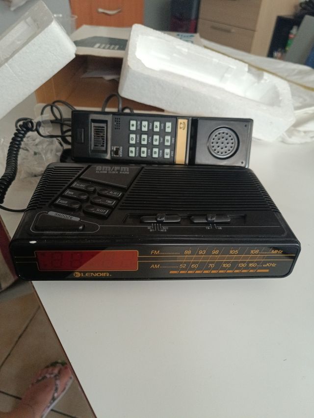 LENOIR 833 Radio Sveglia Telefono