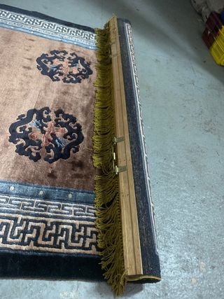 Alfombra Lana Azul Marrón
o Tapiz para pared
