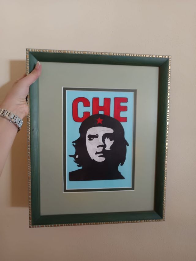 Cuadro Che Guevara - Arte con hilo