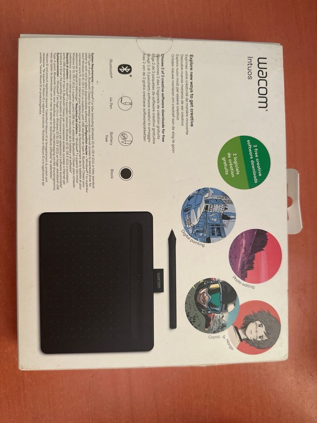 Wacom Intuos: Tableta gráfica