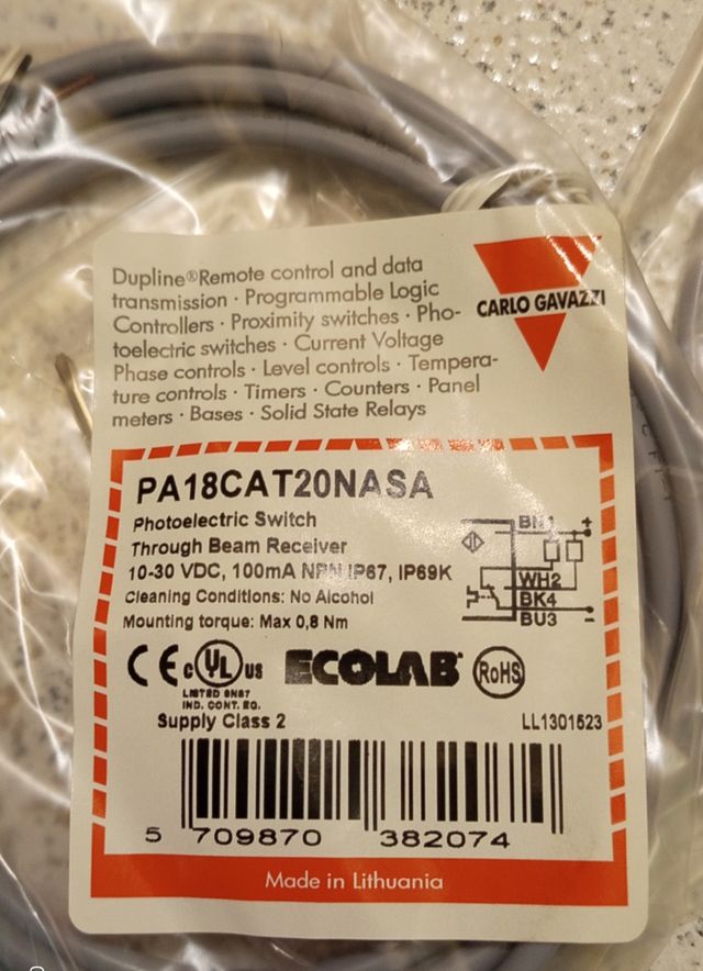 2 Sensores Fotoeléctricos