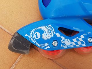 Patines OXELO Decathlon T32-34 bolsa y proteccione