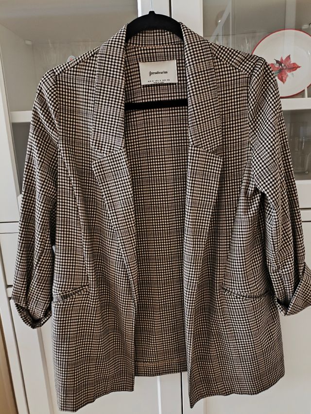 Blazer Stradivarius cebra