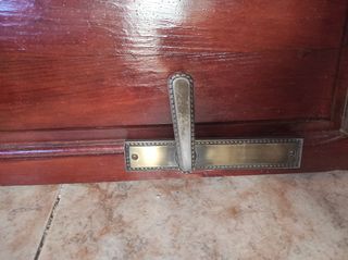 Puerta madera maciza antigua