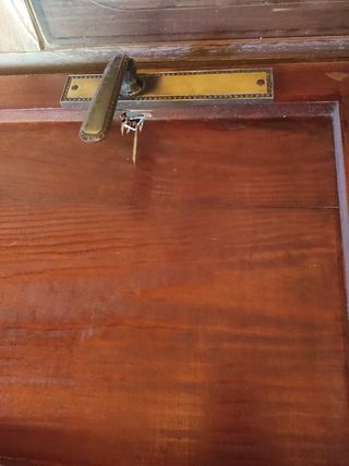 Puerta madera maciza antigua