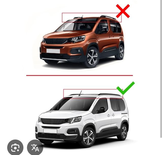 Barras techo Peugeot Rifter