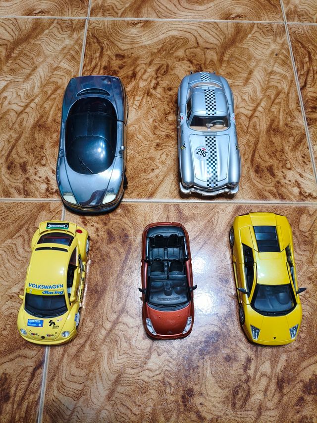 5 minuaturas de coches para coleccion