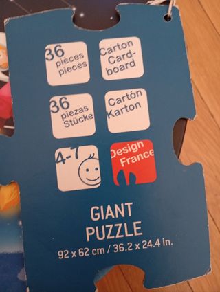 Puzzle Gigante Janod Espacial