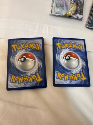 2 cartas Volcanion & Brock
