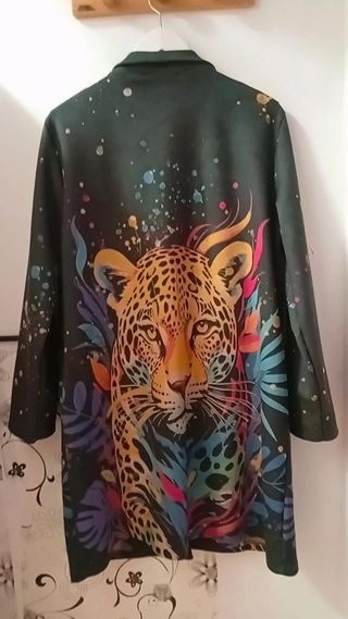Chaqueta Dvesna leopardo multicolor
