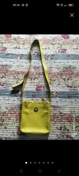 CHOLLO!! Bolso TOUS amarillo como NUEVO 