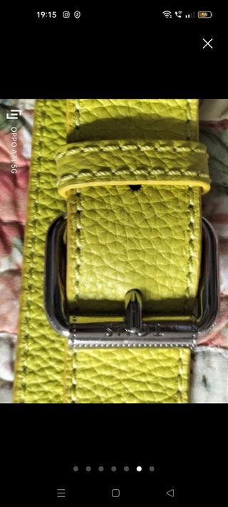 CHOLLO!! Bolso TOUS amarillo como NUEVO 