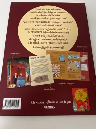 Cas obert. Segueix la pista! (Catalan Edition)