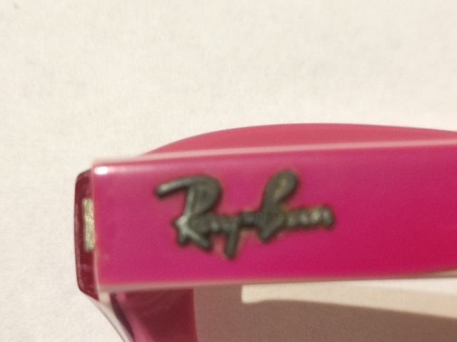 Montura de afas Ray Ban infantiles fucsia y rosa
