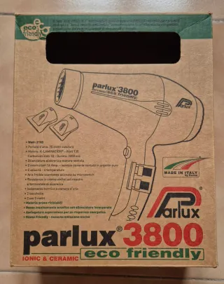 Secador Parlux 3800 Eco-Friendly Rojo