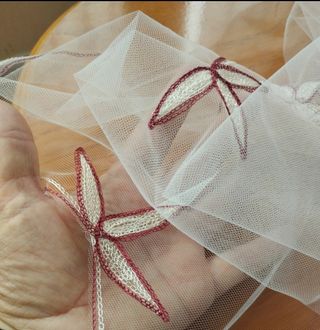 Velo novia - bordado