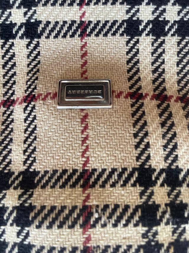 Bolso Burberry original beige-negro