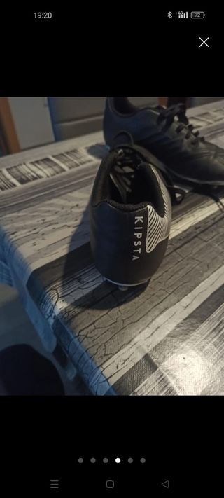 Botas fútbol Kipsta niño