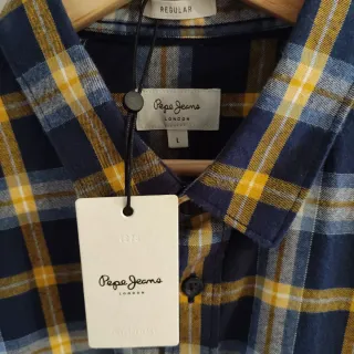 Camisa Pepe Jeans | Azul-Amarilla