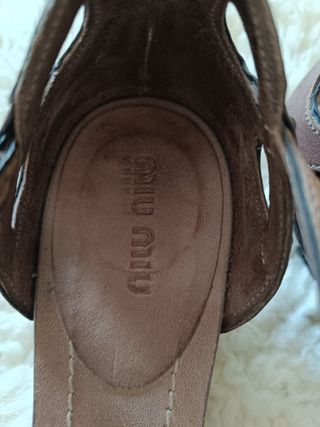 Sandalias Miu Miu 36 
