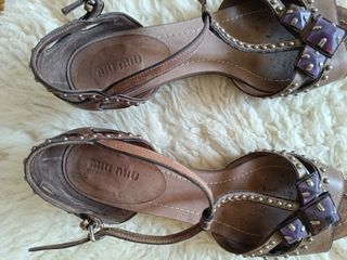 Sandalias Miu Miu 36 