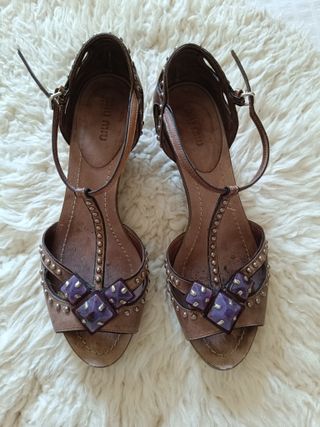 Sandalias Miu Miu 36 