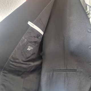 Traje Protocolo negro - Boda . Novio