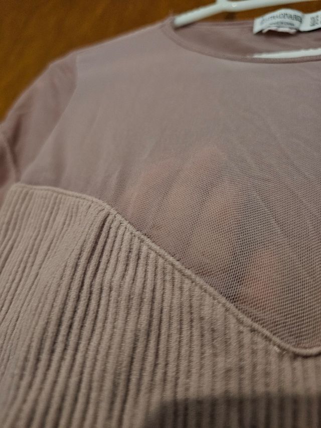 Camiseta Shein rosa talla M