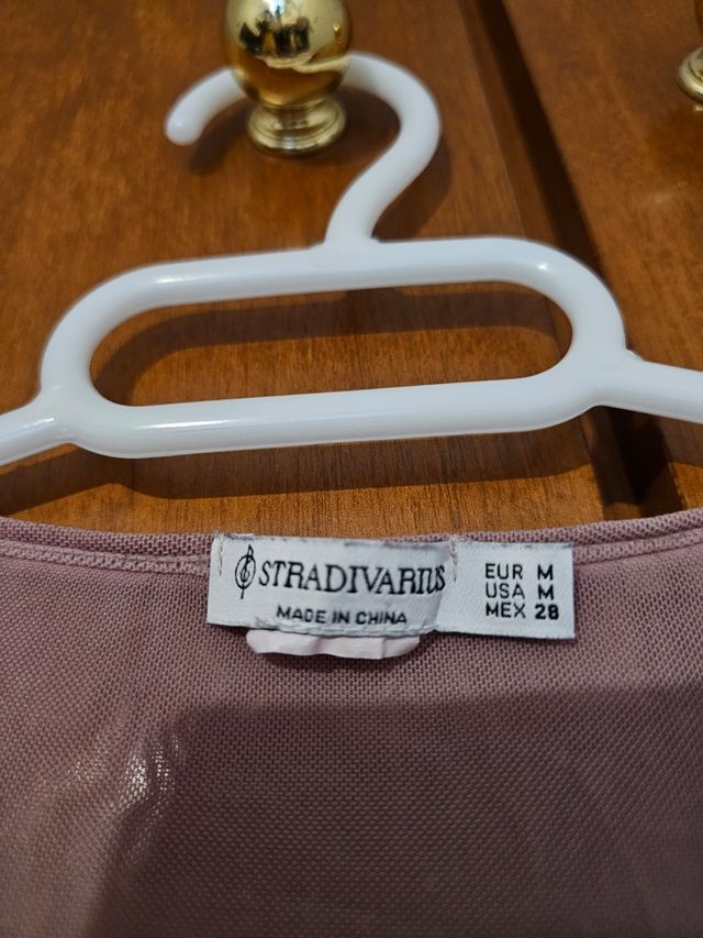 Camiseta Shein rosa talla M