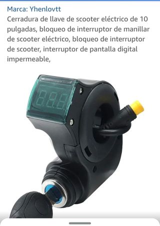 Cerradura manillar patinete 10" Yhenlovtt