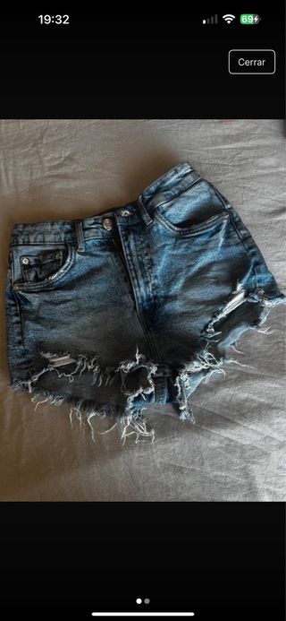 Shorts denim Zara - Rotos