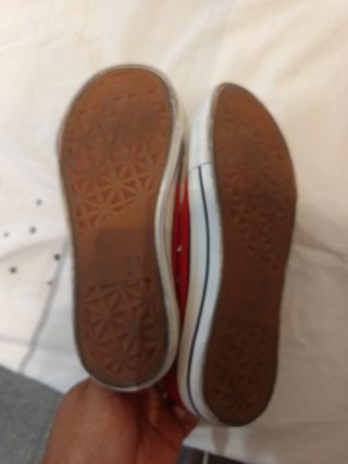 Zapatillas rojas talla 36