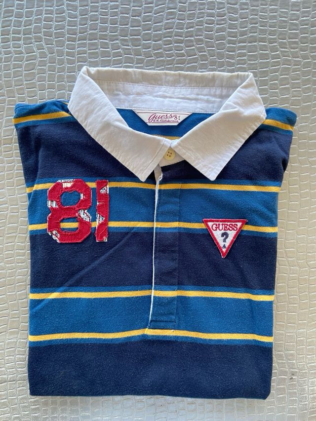 Polo Guess blu bambino