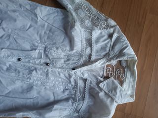 Camisa blanca ibicenca