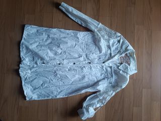 Camisa blanca ibicenca