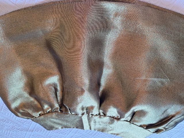 Falda dorada estilo Kate Moss