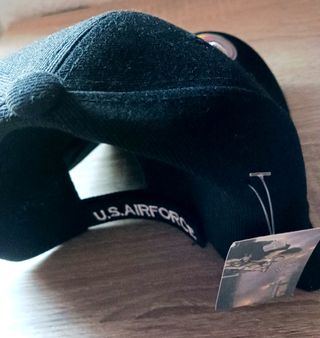 Gorra negra US Air Force