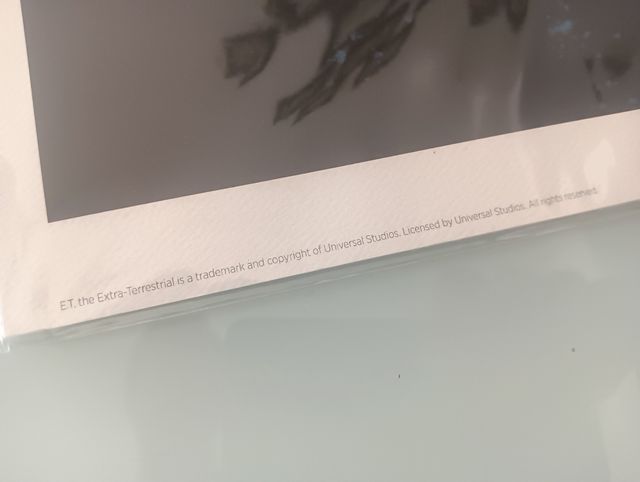 Póster E.T. Fanattik Art Print edición limitada