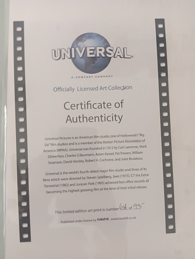Póster E.T. Fanattik Art Print edición limitada