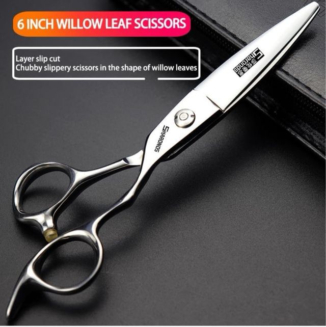 Tijeras SHARDING pelo 6" - Plata