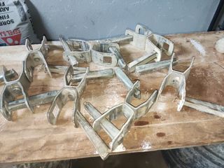 Bridas abrazaderas giratorias para andamio