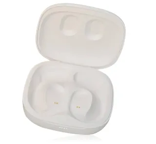 Estuche carga auriculares blanco