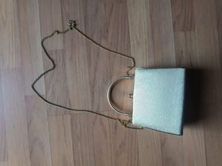 Bolso dorado eventos vintage
