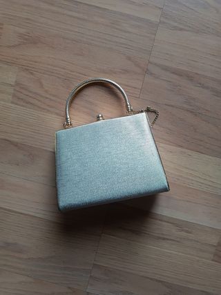 Bolso dorado eventos vintage