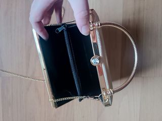 Bolso dorado eventos vintage