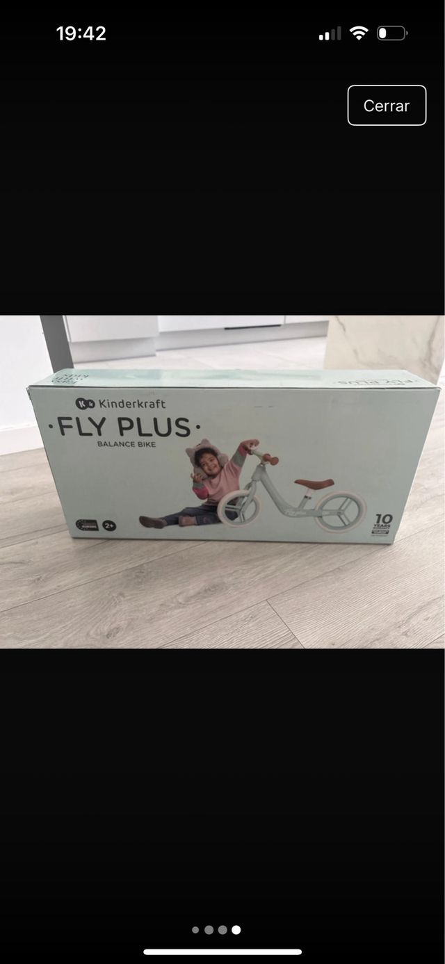 Bicicleta sin pedales FLY PLUS Kinderkraft