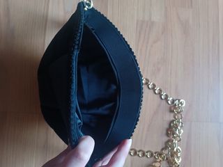 Bolso Fiesta Vintage Negro y Dorado