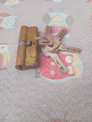 Cerradura puerta bombín 